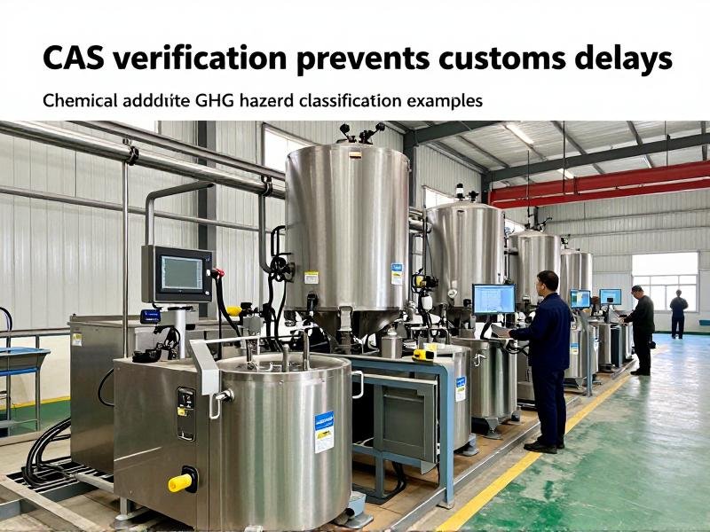 CAS verification prevents customs delays