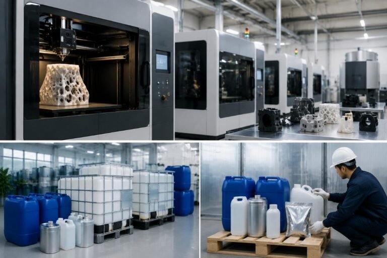 Additive manufacturing process flow