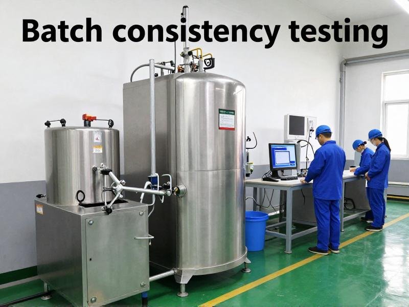 Batch consistency testing