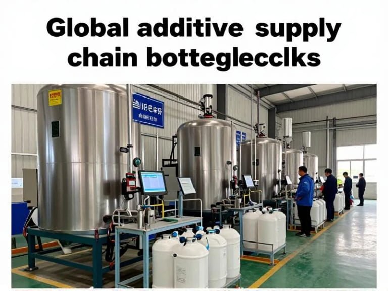 Global additive supply chain bottlenecks