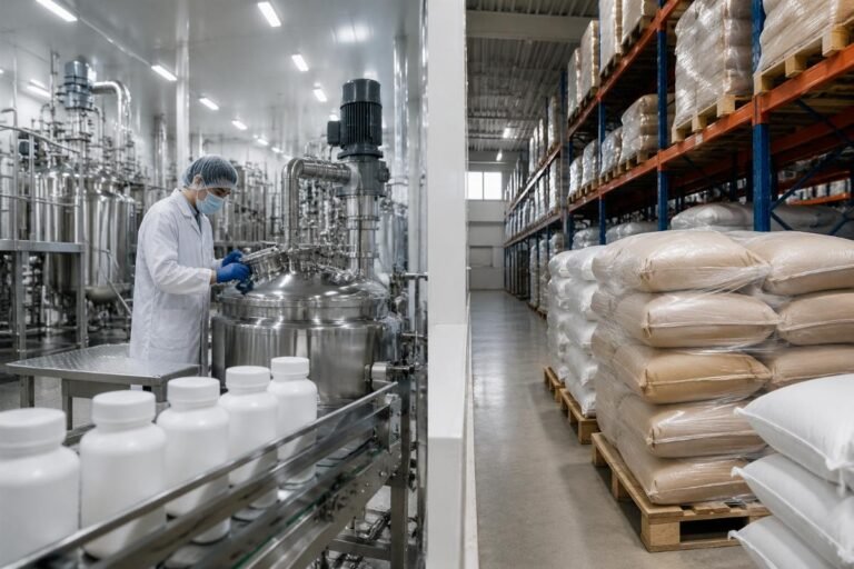 Global food additives supply chain optimization