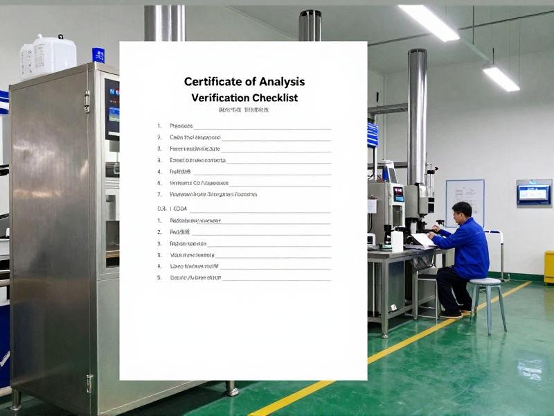 How to Verify Additive Quality with a COA?