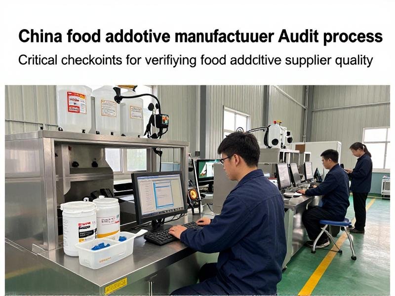 How to Audit a China Food Additives Manufacturer: Avoid Quality Risks in Bulk Orders