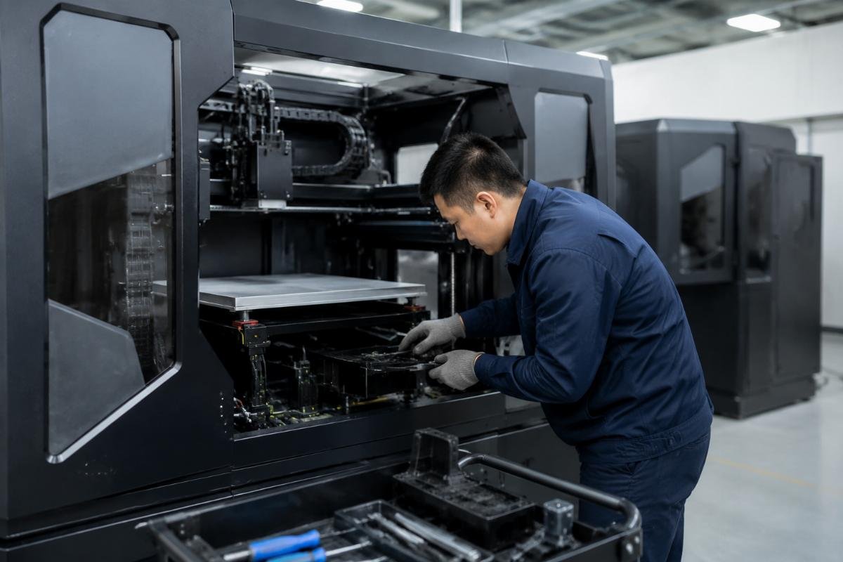 Equipment maintenance and downtime 3D printing machine downtime maintenance
