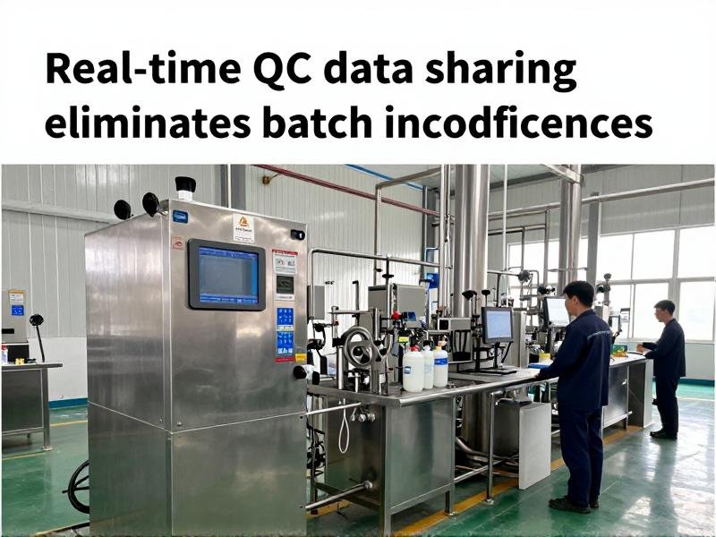 Real-time QC data sharing eliminates batch inconsistencies