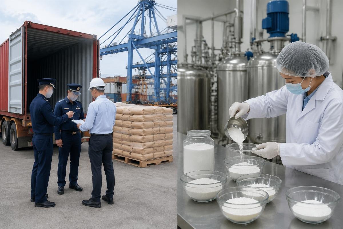 Customs clearance time comparison with pre-validated documentation