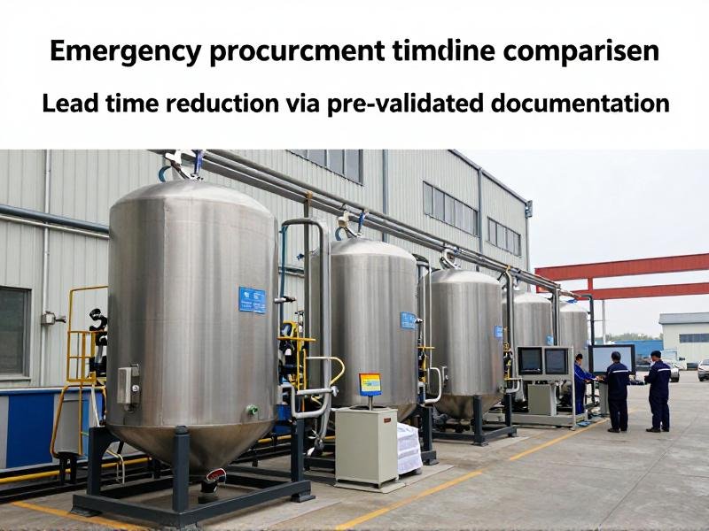 Emergency procurement timeline comparison