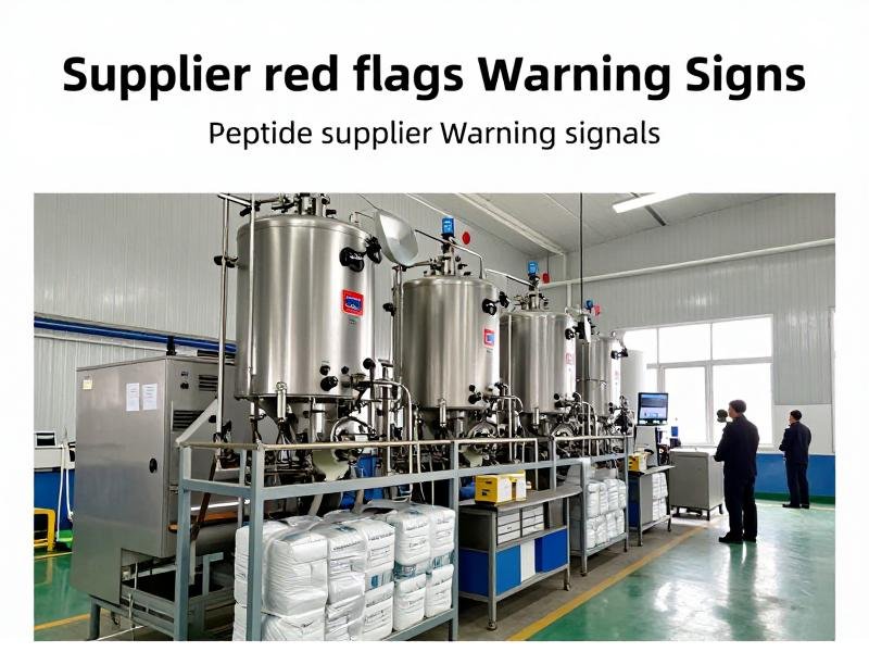 What Red Flags Should You Watch for When Buying Peptides Online?