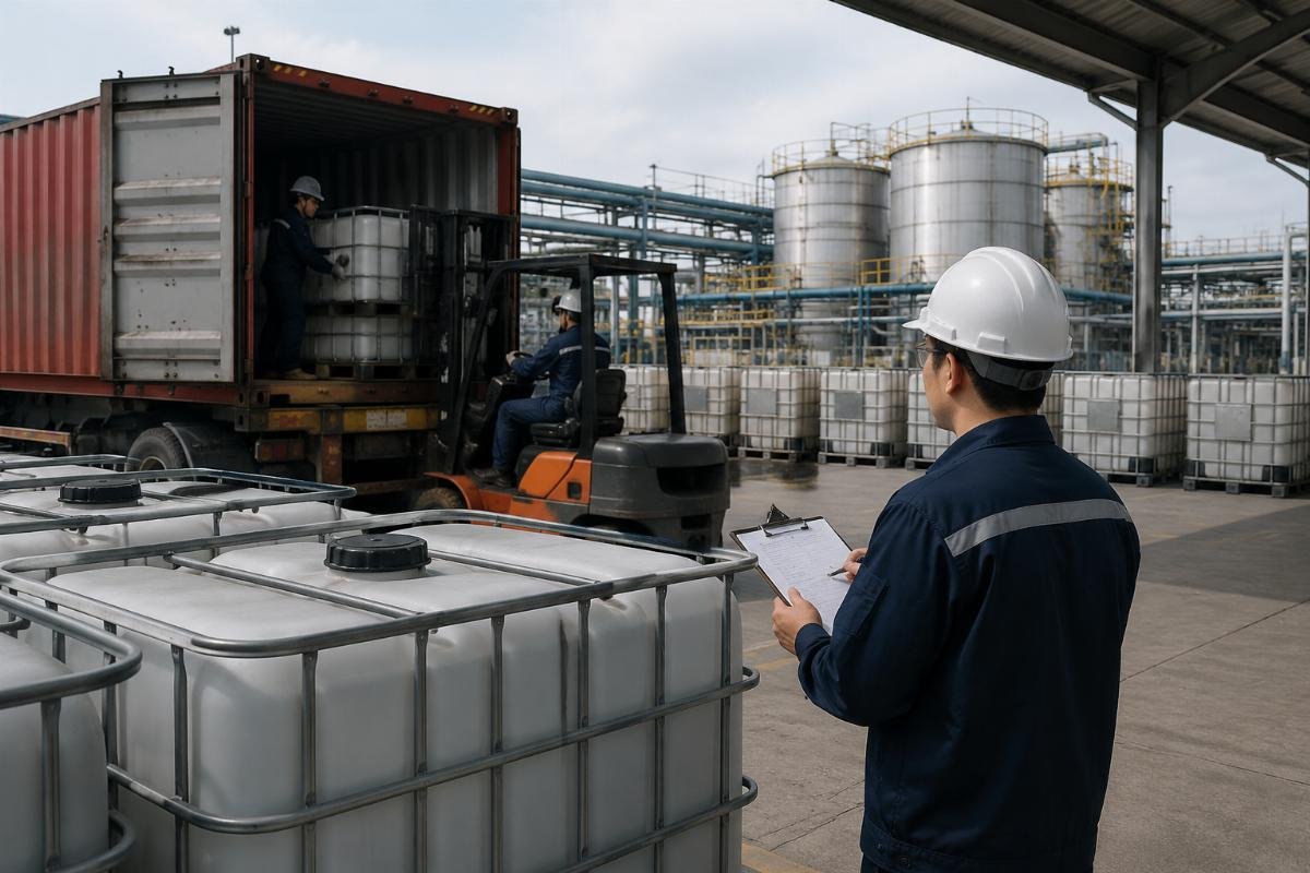 Logistics audit for chemical additives